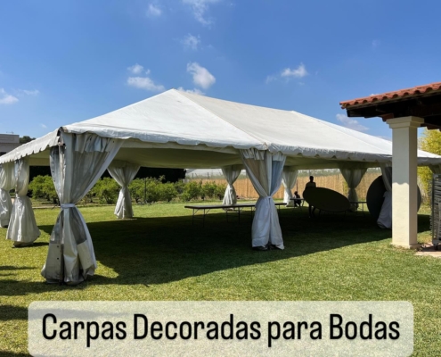 alquilar carpas para bodas